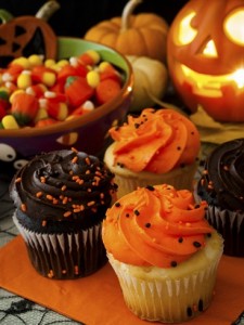 Halloween-muffinssit
